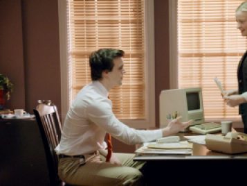 FTVM 400 production students on office set 